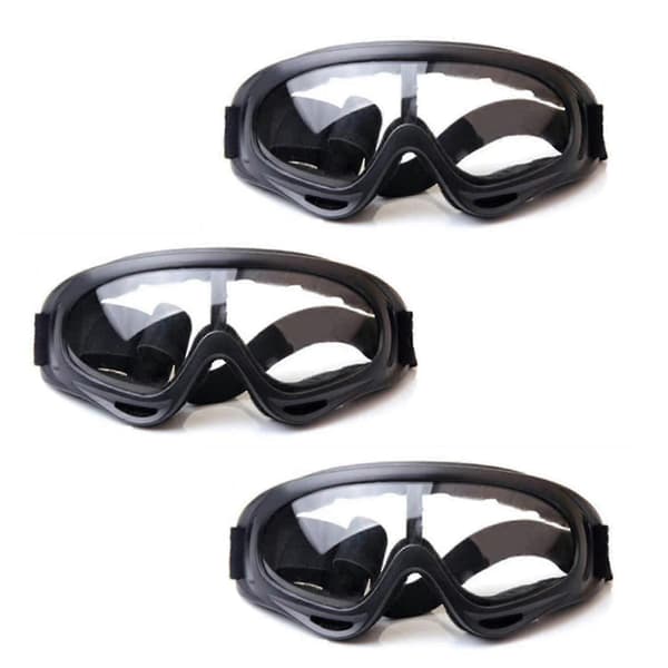 3-pack Skyddsglasögon för barn, utomhusspelglasögon för Nerf N-strike