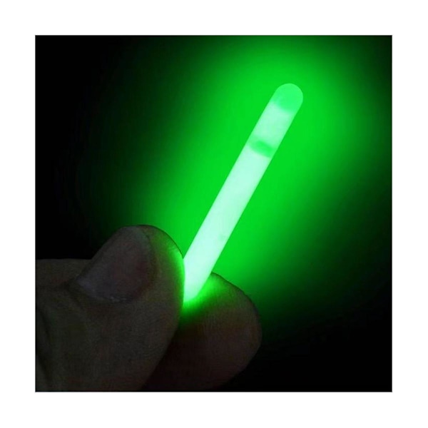 100 stk Fiskeflytelys Lyspinner Fluorescerende Lyspinner Led Fluorescerende Mørke Glødestikker Fiske Fl