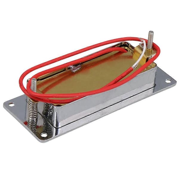 Ny Uppgradering Silver Mini Dubbel Spole Humbucker Elgitarr Pickup Stängd Gitarr Pickup