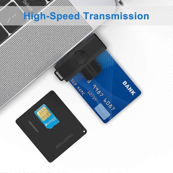 USB Smart Card læser Smart Card/SIM/ID/CAC intelligent kortlæser