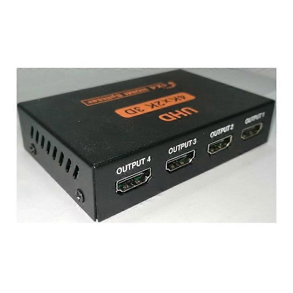 HDMI-splitter 1.4 4K HDMI 1.4 skärmskärare 1 in 4 ut en in fyra ut HD-delare