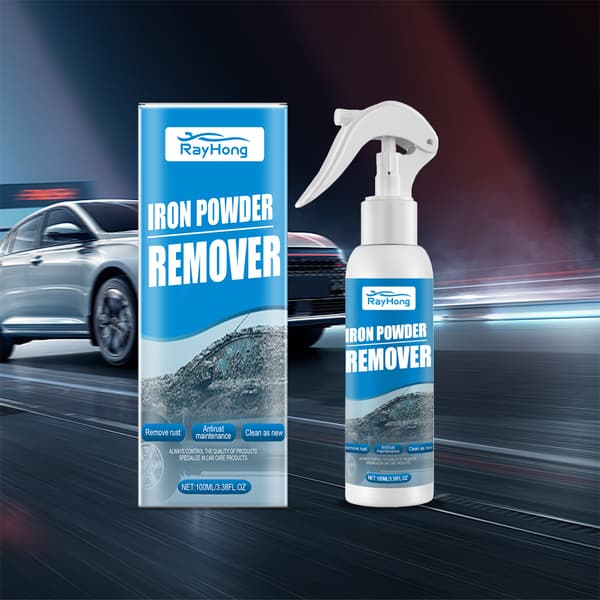 2 stk. Rayhon Automotive Jernpulver Rustfjerner Spray, Rusthæmmer og Fjerner, Biltilbehør, Pletfjerner og Rustfjerner, Rengøringsartikler 2Pcs