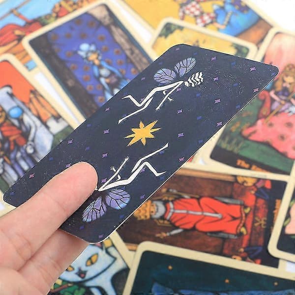 Delos Tarot Orakelkort Spel Läs Öde År Tarotkort Brädspel 78 st
