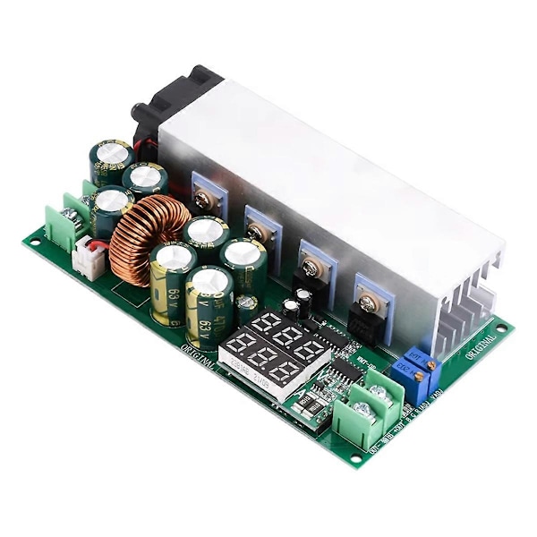DC DC Buck Converter 600W CC CV 12-80V till 2.5-50V 5V 6V 12V 24V 24V 48V Nedtrappningsmodul Adju