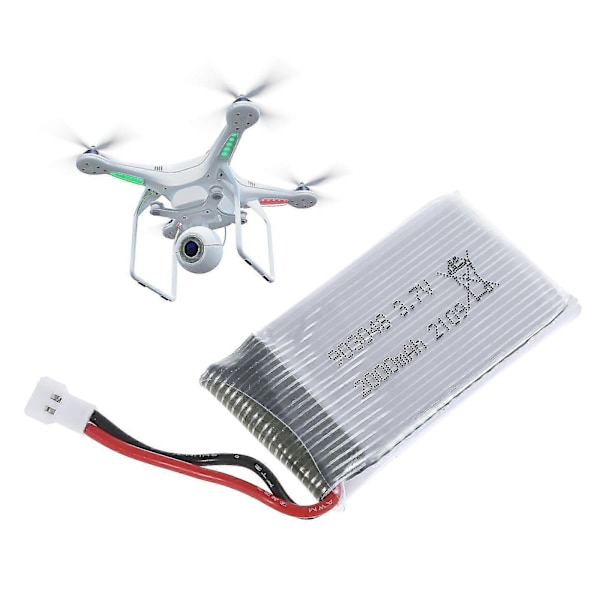 3.7v 2000mah Lipo Batteri 903048 Li-ion Batteri/oplader Rc Quadcopter Reparations Reservedele Til Ky601s H11d H11c Rc Droner-QH