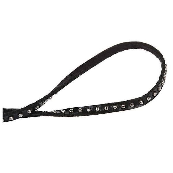 Unisex Punk Rock Multi-lags Nitte Armbånd Armring Wrap Manchet Sort