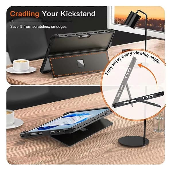 Tablettikotelon kuori Microsoft Surface Pro 7 Plus/Pro 7/Pro 6 -laitteelle, B
