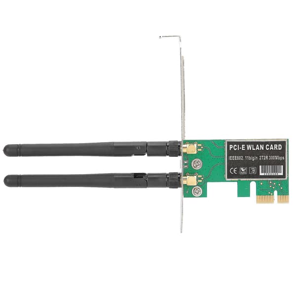 DualBand Nettverkskort Trådløs Adapter PCIE til WIFI Stasjonær Datamaskin Tilbehør