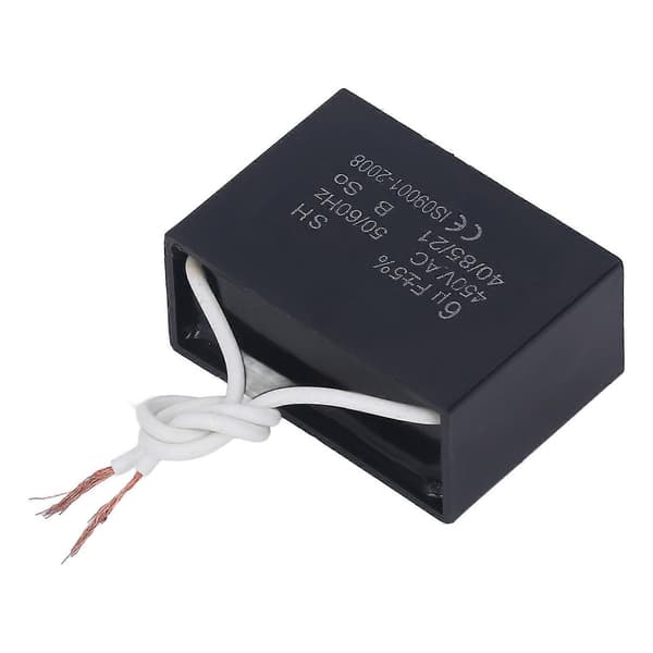 Startkondensator 450V AC 6F 50/60Hz Motor Start Tilbehørsdel til Ventilator Pumpe Generator YEMAA