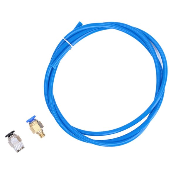 5 stk. PTFE-rør med 20 stk. pneumatiske fittings PC4?M6 PC4?M10 til 3D-printer 1,75 mm filament