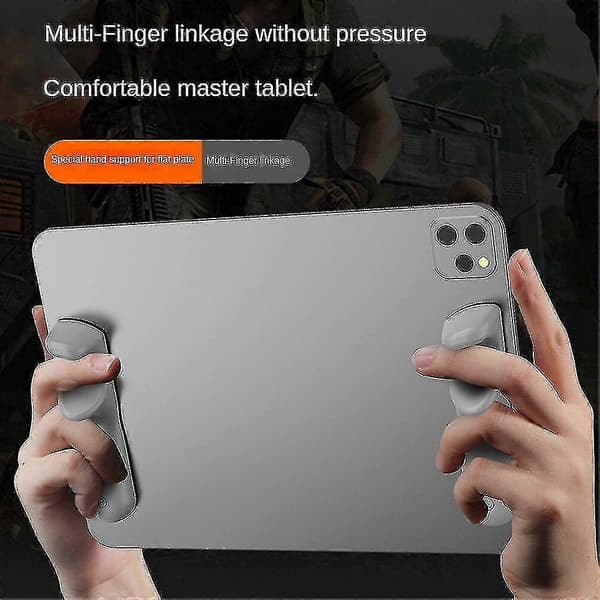 2024 Ny Mjuk Silikonkontroller För Ipad Surfplatta Pubg Mobilspel Joystick Trigger Gamepad Grepp Han