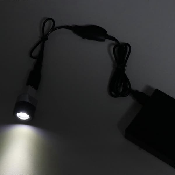 130cm 5V LED Dimmer Bryter Lysstyrke Justeringskontroller For USB Lys Lampe