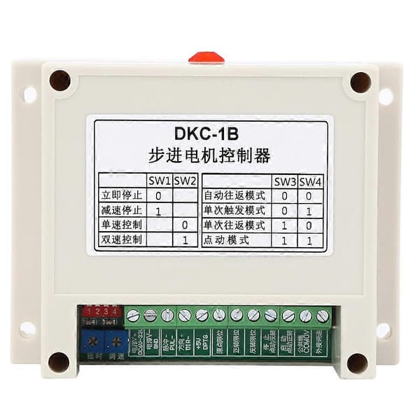 DKC-1B Plastik Hastighedsregulering Multipel Beskyttelse Enkelt Akse Pulsgenerator Stepmotorkontroller YEMAA