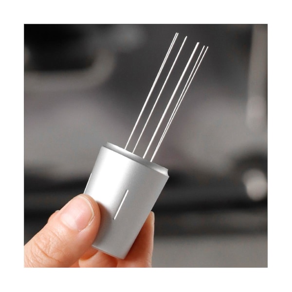 Espresso Coffee Tamper Stainless Steel Needles Powder Stirrer Distributor Leveler Wdt Tools Cafe St