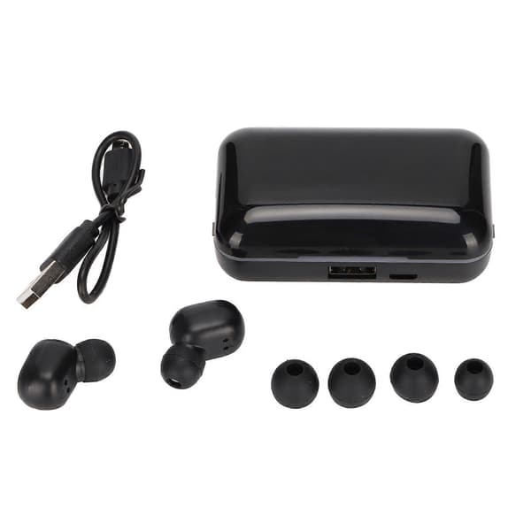 E10 True Wireless Earbuds Vandtætte LED Batteri Display Bluetooth 5.1 Earbuds med Opladningsetui