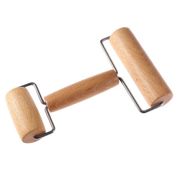 Pizza Dough Wood Pastry Pasta Roller Mini Rolling Pin Wood Dough Roller Kids