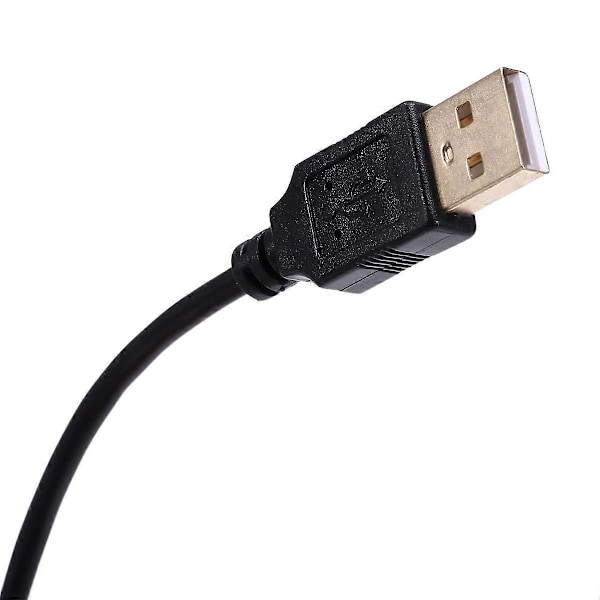2-i-1-skrivarkabel USB A till B hane till hane skrivarkabel för skrivardelare för två datorer A