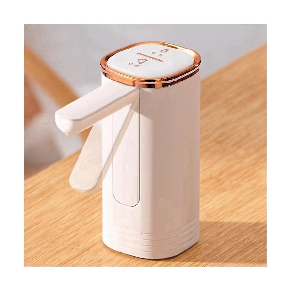 Automatisk vannflaskepumpe med USB-lading, sammenleggbar, intelligent kvantifisering