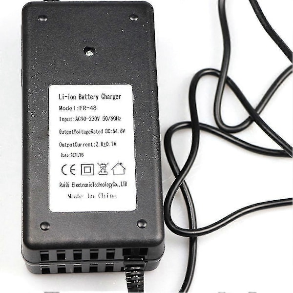 Dc 54.6v 2a E-scooter Batteriladdare Adapter För Kugoo M4 Eu-kontakt