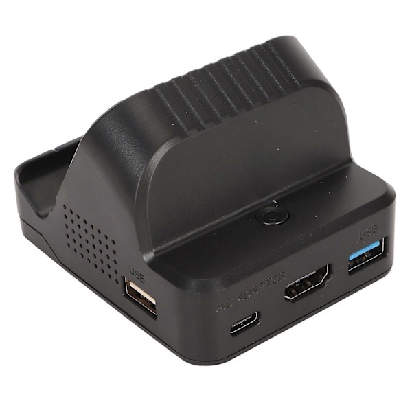 for Switch Dockingstasjon HD Multimedia Interface USB 3.0 Kjølevifte Bærbar TV Adapter Lader for Switch OLED YEMMA