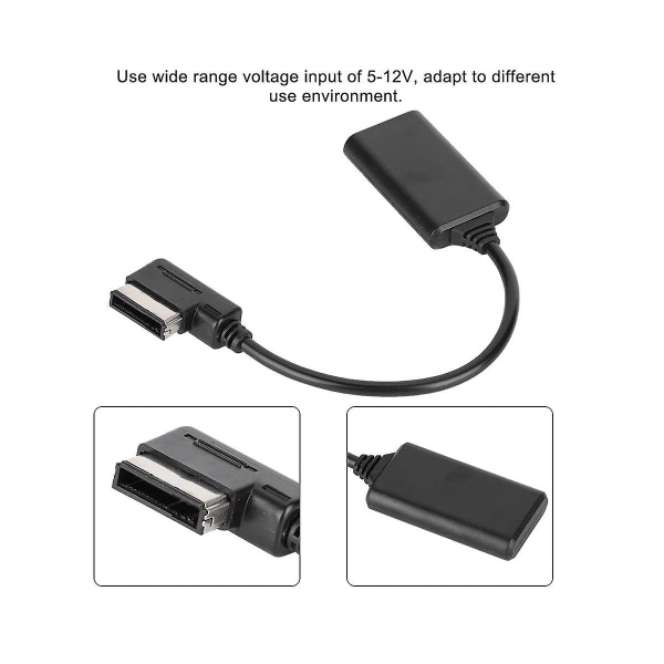 Mmi Bluetooth-sovitin Aux-kaapeli Q5 A5 A7 R7 S5 A6l A8l A4l:lle