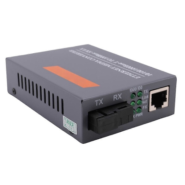 Gigabit Fiber Optisk Mediekonverter - GS-03 1000Mbps Enkelt Fiber SC Port Ekstern Strømforsyning, Kun B Port Terminal