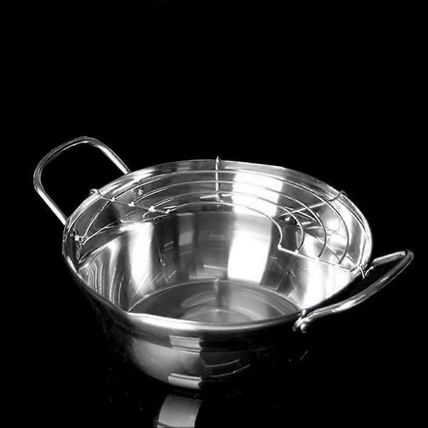 Friteuse i rustfritt stål, Mini frityrkoker med avrenning