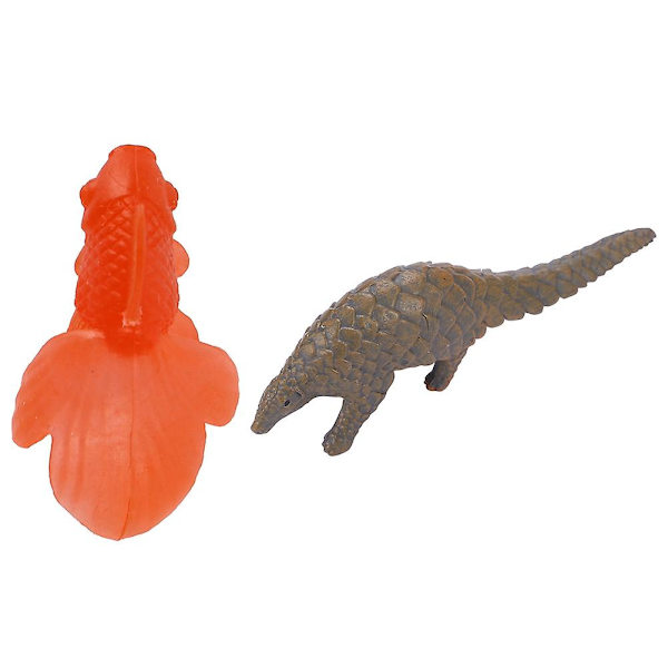Vild Djurvärld Simulering Pangolin Modell Barn Plastleksaker