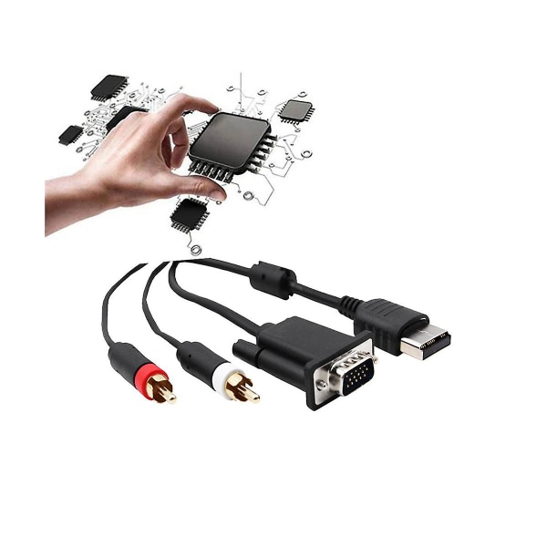 Vga-kabel for Dreamcast High Definition-spillkonsoll HD-adapterkabel