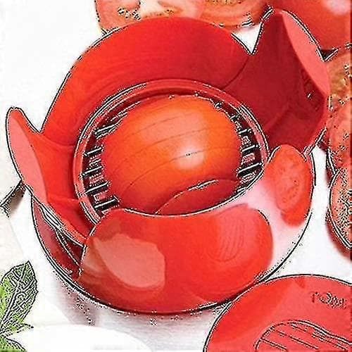 Frukt- og grønnsakskutter, 1 kutter tomater poteter løk frukt grønnsakskutter tomatkutterstativ