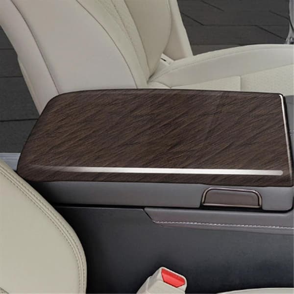 Bil Förvaring Ordning Armstöd Box Panel Trim Skydd För Alphard/vellfire 40 Serien 2023+ Trämönster