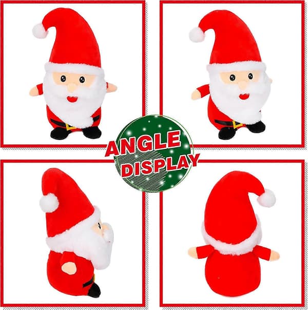 Plushjulemann Dukke Myk Digital Plushjulepynt Gave, 40cm