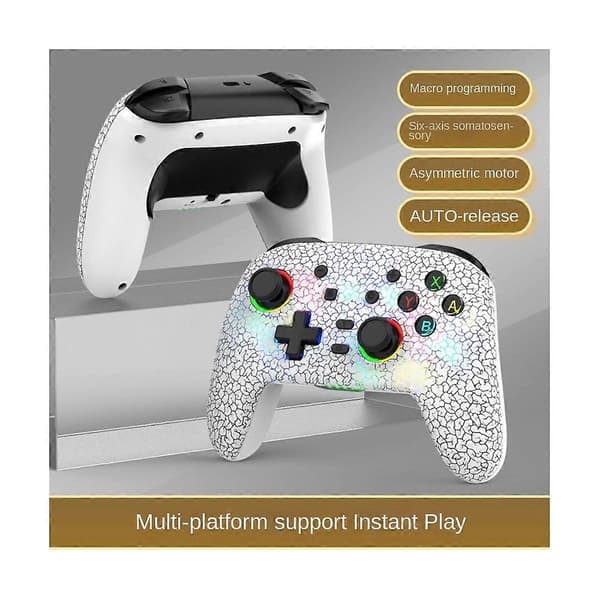 Kontroller for Pro /OLED/Lite/Android/ PC Gamepad med Programmerbare Taster RGB Lys-B