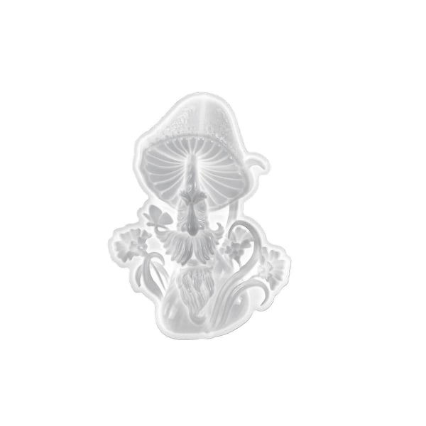 Diy Mushroom Man Ornament Silicone Mould Crystal Resin Epoxy Handicraft Casting Mold Handmade Home