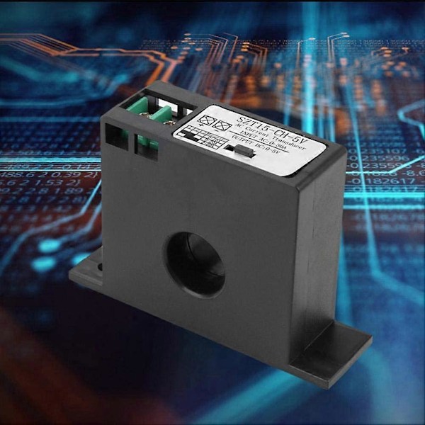 AC Strømstransmitter Transformator Sensor AC Strømkonverter AC 0-50A til DC 0-5V SZT15-CH-5V
