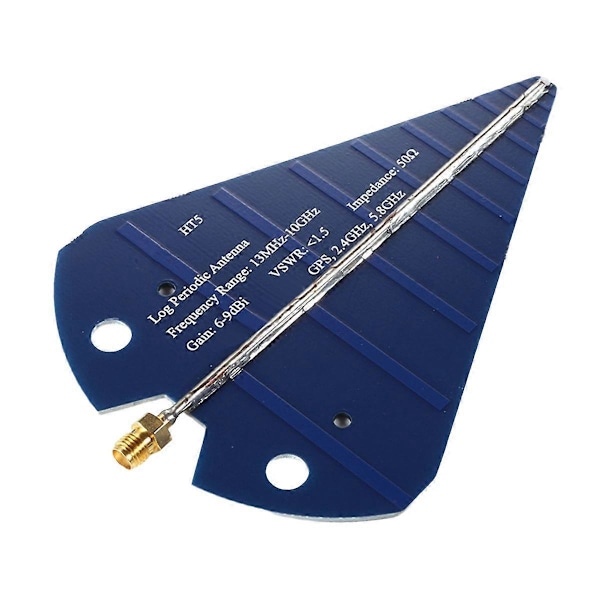 UWB Log Periodinen Antenni HT5 Antenni 1575MHz 2.4GHz 5.8GHz Kartoitukseen Laajakaista-antenni