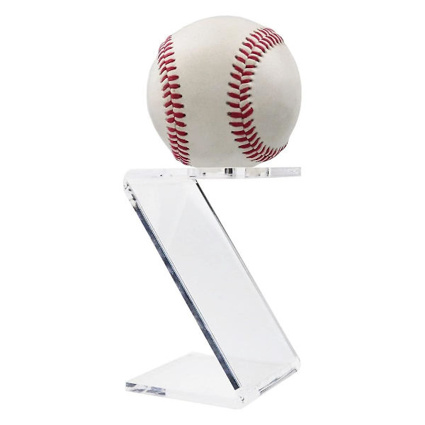 4 kpl Akryyli Baseball-kehyksiä Palloteline Baseball Tennis Pohja Näyttökehyksen Palloteline