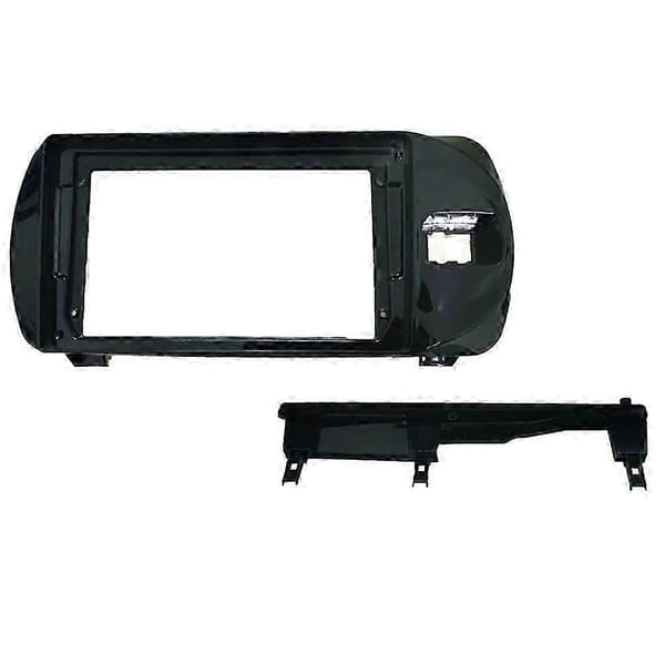 Bilradio Facia til Vitz 3 2014-2020 Dvd Stereo Rammeplade Adapter Montering Instrumentbræt Installation Bezel Trim Kit