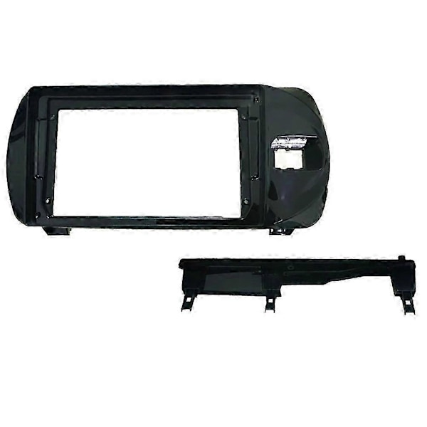 Bilradio Fascia For Vitz 3 2014-2020 Dvd Stereo Ramme Plate Adapter Montering Dash Installasjon Bezel Trim Kit