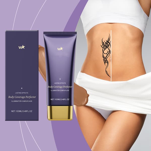 3 st AMZ Bronze Radiance Body Concealer - Daglig återfuktning, jämnar ut hudtonen, passar alla årstider, långvarig concealer. 3Pcs