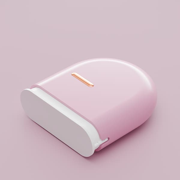 Opbevaringsboks til bøjler til transportable proteser Pink