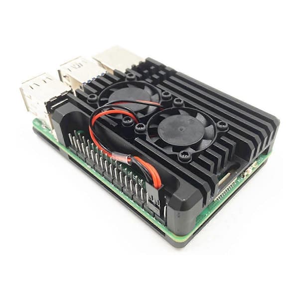 Beskyttende kølekasse til Raspberry Pi 5 med konstant hastighed