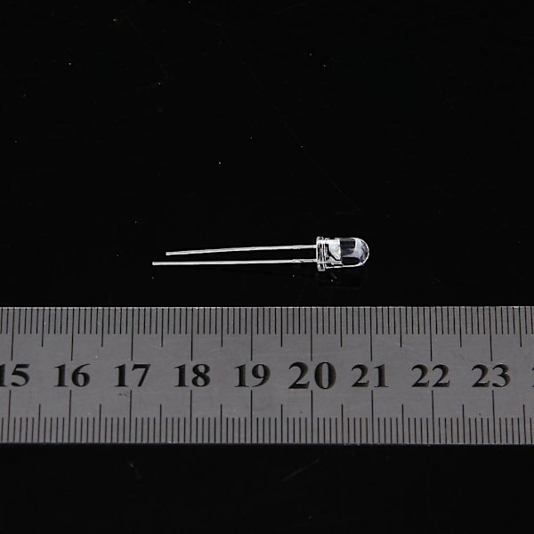 10 stk 5mm IR LED infrarød lysdiode.