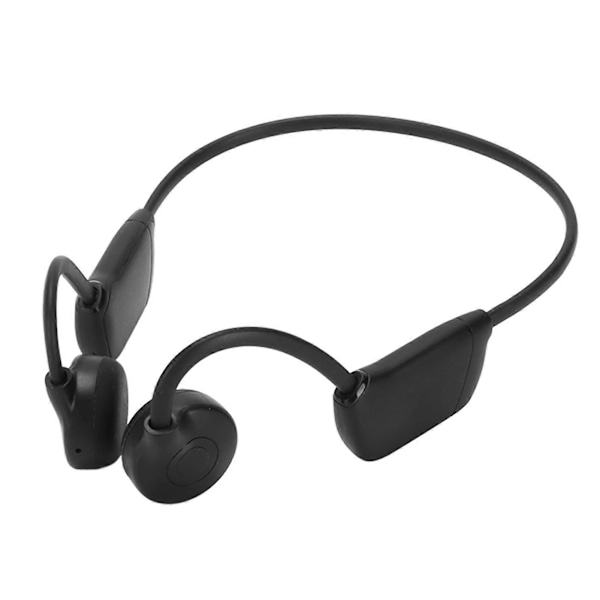 Bluetooth-luujohtokuulokkeet IPX6 Vedenpitävät langattomat urheilukuulokkeet sisäänrakennetulla mikrofonilla juoksuun, musta YEMMA