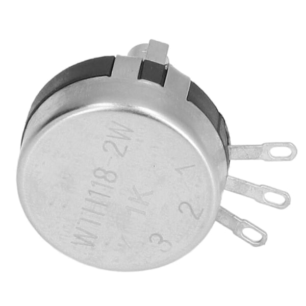 20 st Potentiometer-sortimentssats Enkeltvarvs Kolfilm Rotationskonisk Komponent WTH118?2W1K