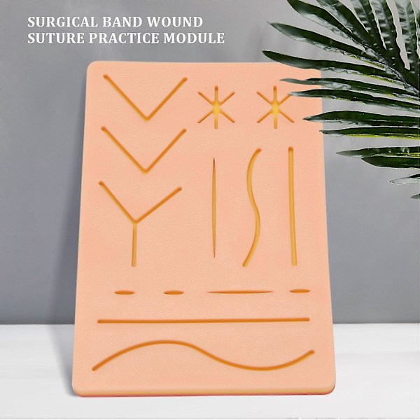 Uusi ihon ommelharjoituspaketti Suture Training Kit Suture Pad Trauma-tarvikkeet harjoitteluun ja