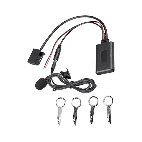 Aux-kaapeli Bluetooth-sovitin 6000cd Usb 5.0 musiikkisoittimelle Audio-sovitin Mikrofoni Handsfree