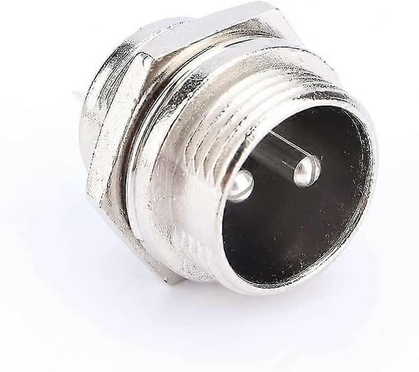 Gx16 Ilmailupistoke 2-nastainen ruuvityyppi