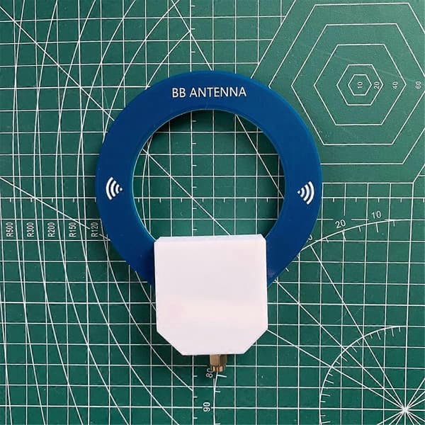 Mini Loop Antenne 9.9khz-181mhz SMA Grensesnitt Sirkulær Antenne Bærbar Antenne for Malakittmottaker