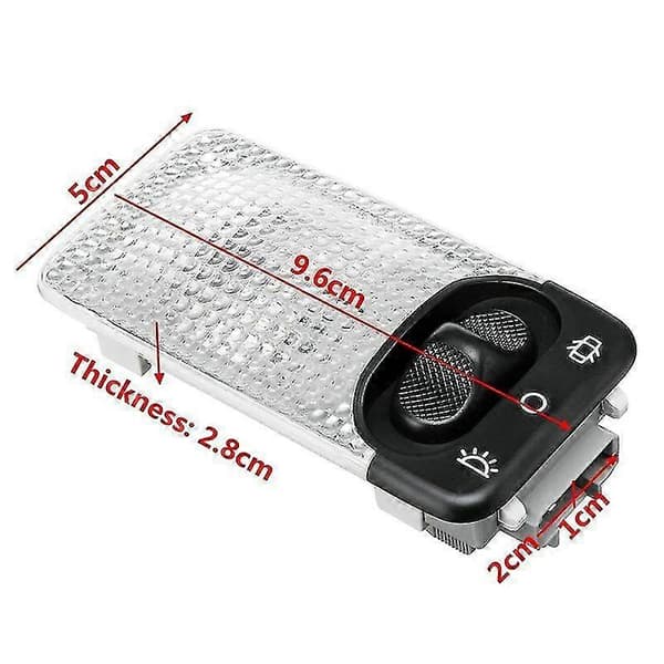 Taklampe for bilinteriør, leselys, 6362AC 6362K9 6362P3 Biltilbehør